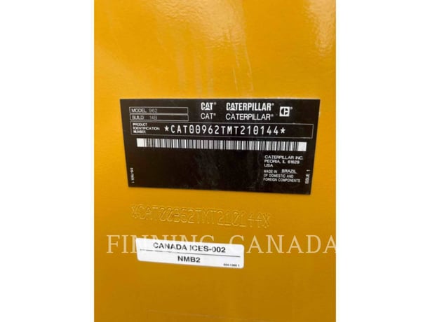 Cat 962-14, Wheel Loader, 458 hours, S/N: MT210144, 2025 - Image 6