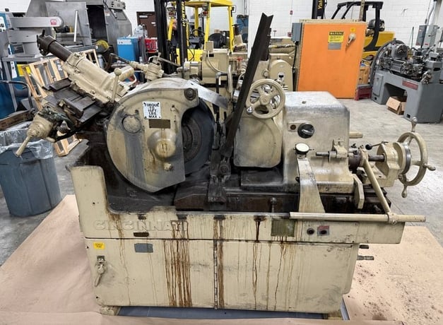 Cincinnati No. 2 Mdl. 0M, 1/16" to 4-3/4" part diameter, 8" W x 20" dia. wheel, 15 HP, AER Control systems - Image 1