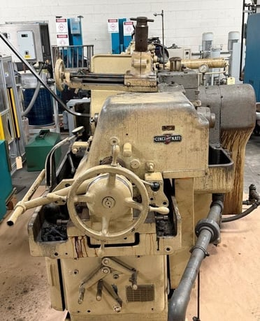 Cincinnati No. 2 Mdl. 0M, 1/16" to 4-3/4" part diameter, 8" W x 20" dia. wheel, 15 HP, AER Control systems - Image 4