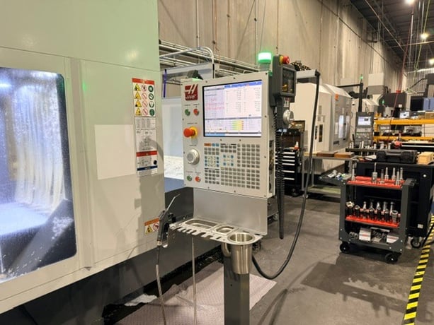 Haas #GM-2-5AX Travel, 5-Axis CNC gantry mill, Haas NGC Control, 145" X Travel, 87.5" Y Travel, 39.3" Z - Image 6