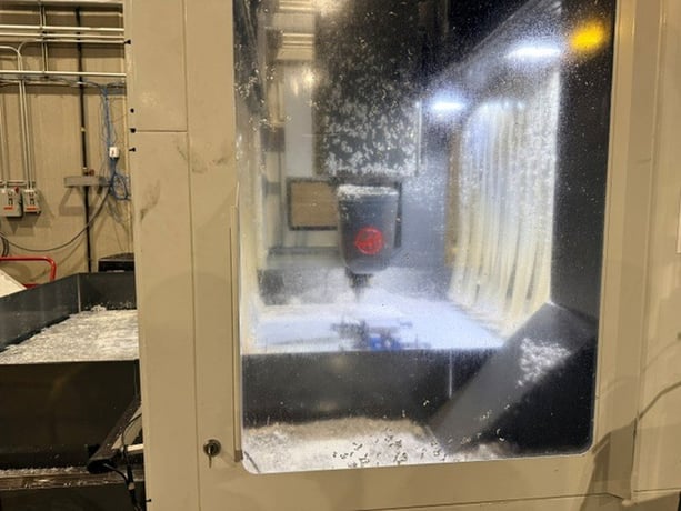 Haas #GM-2-5AX Travel, 5-Axis CNC gantry mill, Haas NGC Control, 145" X Travel, 87.5" Y Travel, 39.3" Z - Image 9