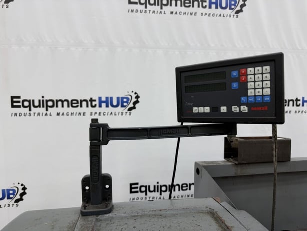 17" x 60" Atrump #1760, gap bed engine lathe with Newall Topax digital read out, 3-jaw chuck, 4-way tool post - Image 4