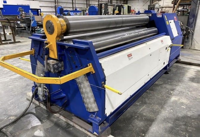 Americor #4RDP-250/8, plate roll, 4-rolls, double initial pinch, power drop end - Image 2