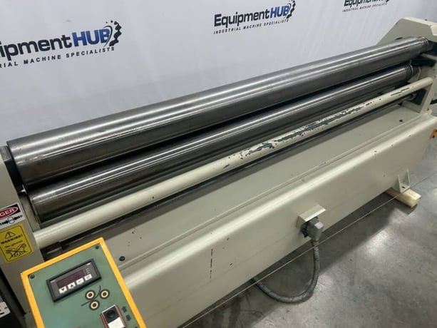 6' x 10 gauge Cole-Tuve #SRDS-6-130, 3-roll initial pinch power slip roll, 5.12" roll diameter, pendant - Image 4