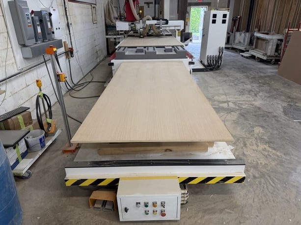 CNC Factory #Python-XPR-510, CNC router, 5' x 10' vacuum table, 10.7 HP router spindle, ISO-30, 12 ATC, 5x5 - Image 7