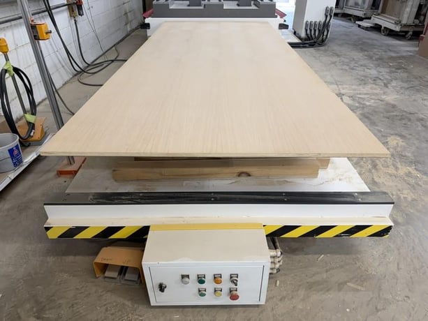 CNC Factory #Python-XPR-510, CNC router, 5' x 10' vacuum table, 10.7 HP router spindle, ISO-30, 12 ATC, 5x5 - Image 8