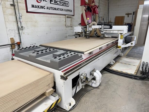 CNC Factory #Python-XPR-510, CNC router, 5' x 10' vacuum table, 10.7 HP router spindle, ISO-30, 12 ATC, 5x5 - Image 10
