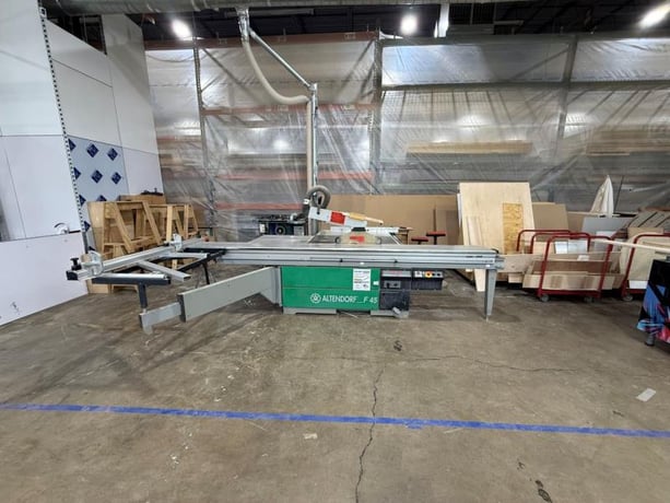 Altendorf #F45, sliding table panel saw, 149.5" cutting length, 16" blade capacity, 4-7/8" depth, 51" rip - Image 5