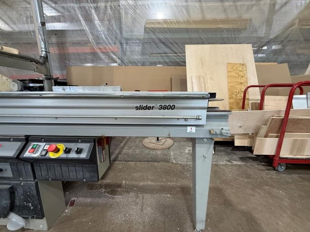 Altendorf #F45, sliding table panel saw, 149.5" cutting length, 16" blade capacity, 4-7/8" depth, 51" rip - Image 8