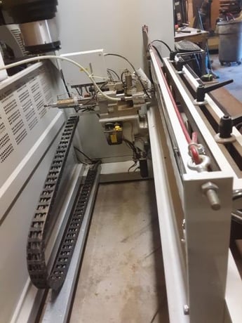 Omal #Insert-1300, CNC bore, glue & dowel inserter, 51" X, 1.57" Y, 1.57" Z, 164 FPM, 4 work zones, 2007 - Image 2