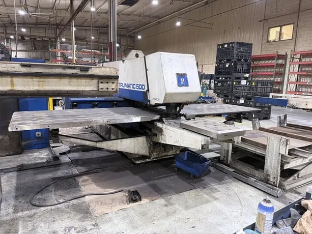 25 Ton, Trumpf #Trumatic-500, CNC turret punch, Trumalift SheetMaster, 460 V., 1999 - Image 3