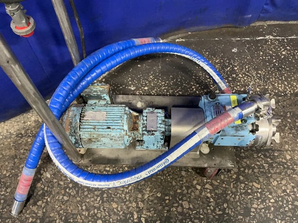 3 HP Waukesha #0301, Positive Displacement Pump, 1720 RPM, 230/460 V., 2018 - Image 1