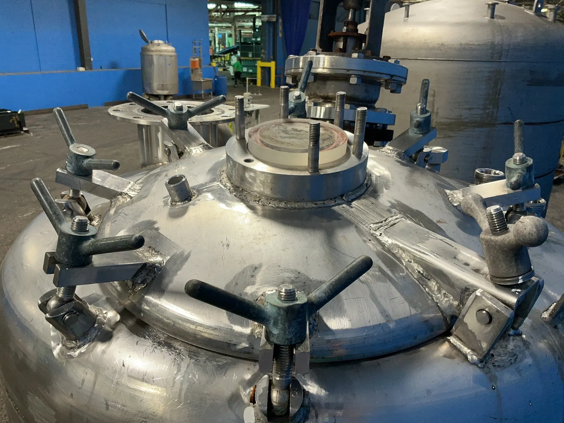 359 gallon Mueller #Vessel, Stainless Steel Tank, Steel, 38" x38" x70", 30 PSI @ 300&deg;F - Image 3