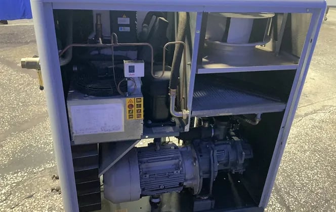 105 cfm, 129 psi, Atlas Copco #GA18Plus, Rotary Screw Air Compressor, 25 HP, 3550 RPM, 2006 - Image 10