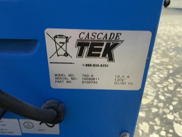18" width x 24" D x 18" H Cascade Tek #TVO-5, Vacuum Oven, 13.0 A - Image 3