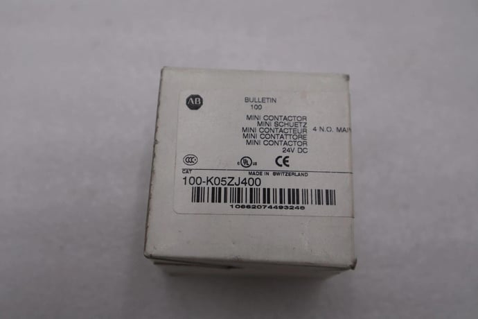 Allen-Bradley bradley 100-k05zj400 contactor 24vdc - new in box - stock h463a - Image 2