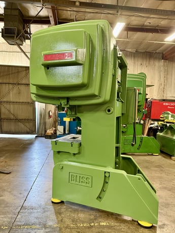60 Ton, Bliss #C-60, Punch Press, Air Clutch, 4" stroke, 32" x22" bed, 3" adj., 14-1/4" Shut Height, 100 SPM, - Image 7
