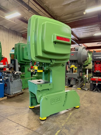 60 Ton, Bliss #C-60, Punch Press, Air Clutch, 4" stroke, 32" x22" bed, 3" adj., 14-1/4" Shut Height, 100 SPM, - Image 8