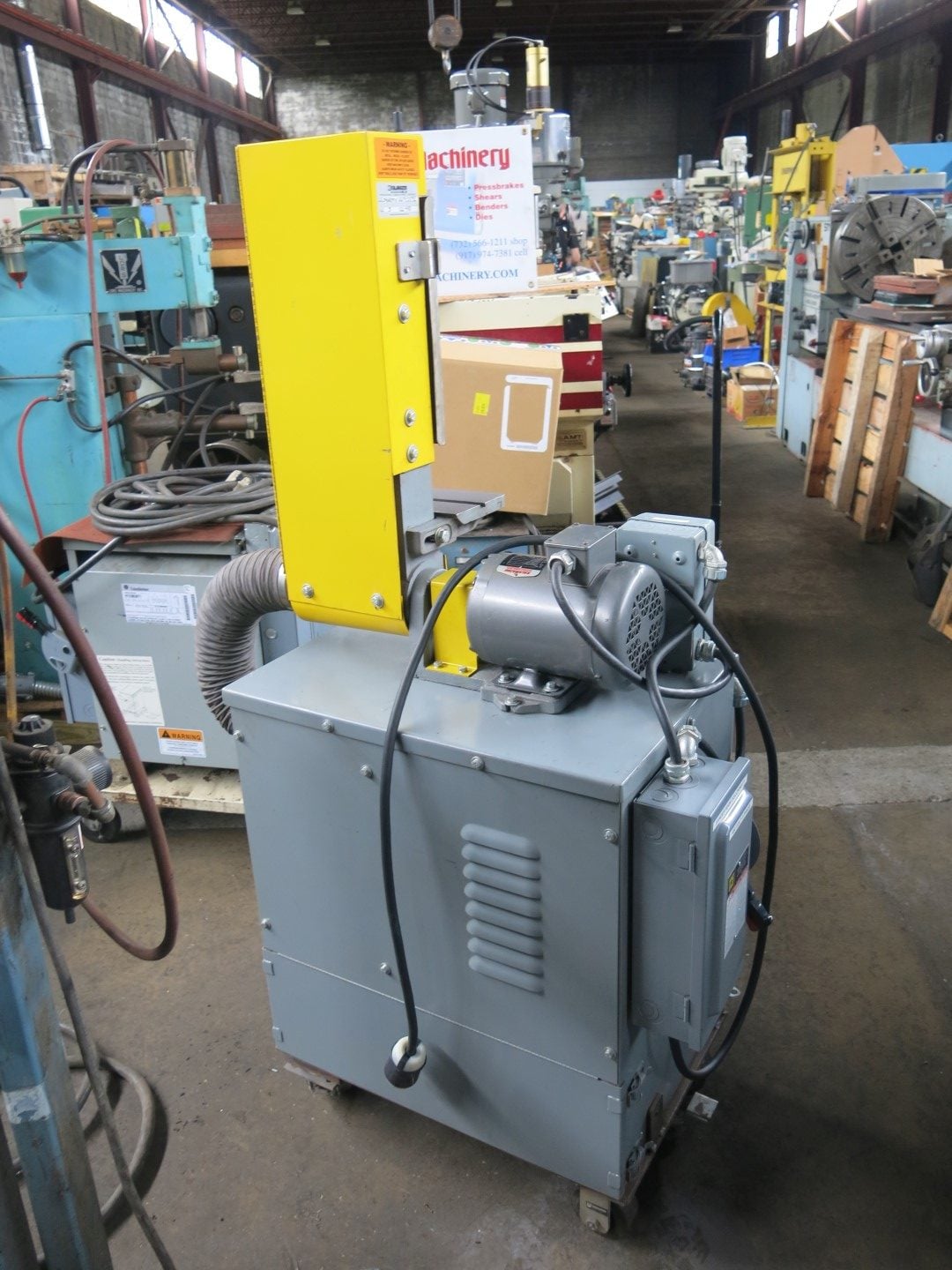 6" x 60" Kalamazoo, Belt Sander, dust collector - Image 4
