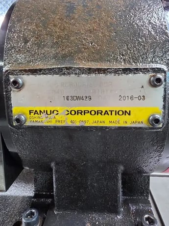 20" x 9" Fanuc Robodrill #DDR, CNC rotary table, 1.81" spindle diameter, direct drive, 300 RPM, 2016 - Image 9