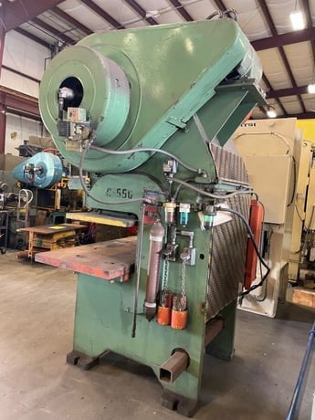 45 Ton, Johnson #G2-45-48-24-F.W.-AC, OBS press, 2.5" stroke, 12.5" Shut Height, 3" adj., 48" x24" bed, 105 - Image 2