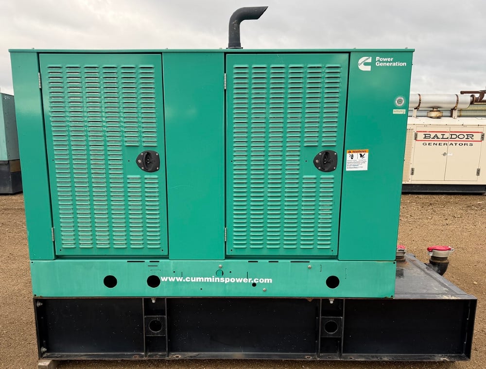 60 KW Cummins / Onan #DSFAD, diesel generator set, 120/208 Volts, 3-phase, 145 HP @ 1800 RPM, QSB5-G3 NR3 - Image 1