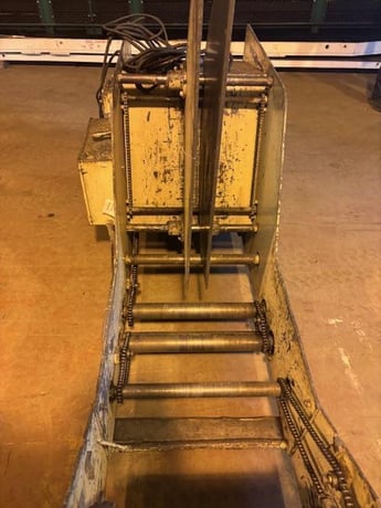 3000 lb. Rowe #3015-J, motorized coil cradle, 15" width, 48" outside dimension, 2 HP, 230/460 V., manual coil - Image 7