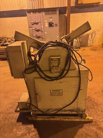 2500 lb. Feed-Lease #PR-25C-18, motorized uncoiler, 24" mandrel, 16"-20" ID, 60" outside dimensions, manual - Image 5