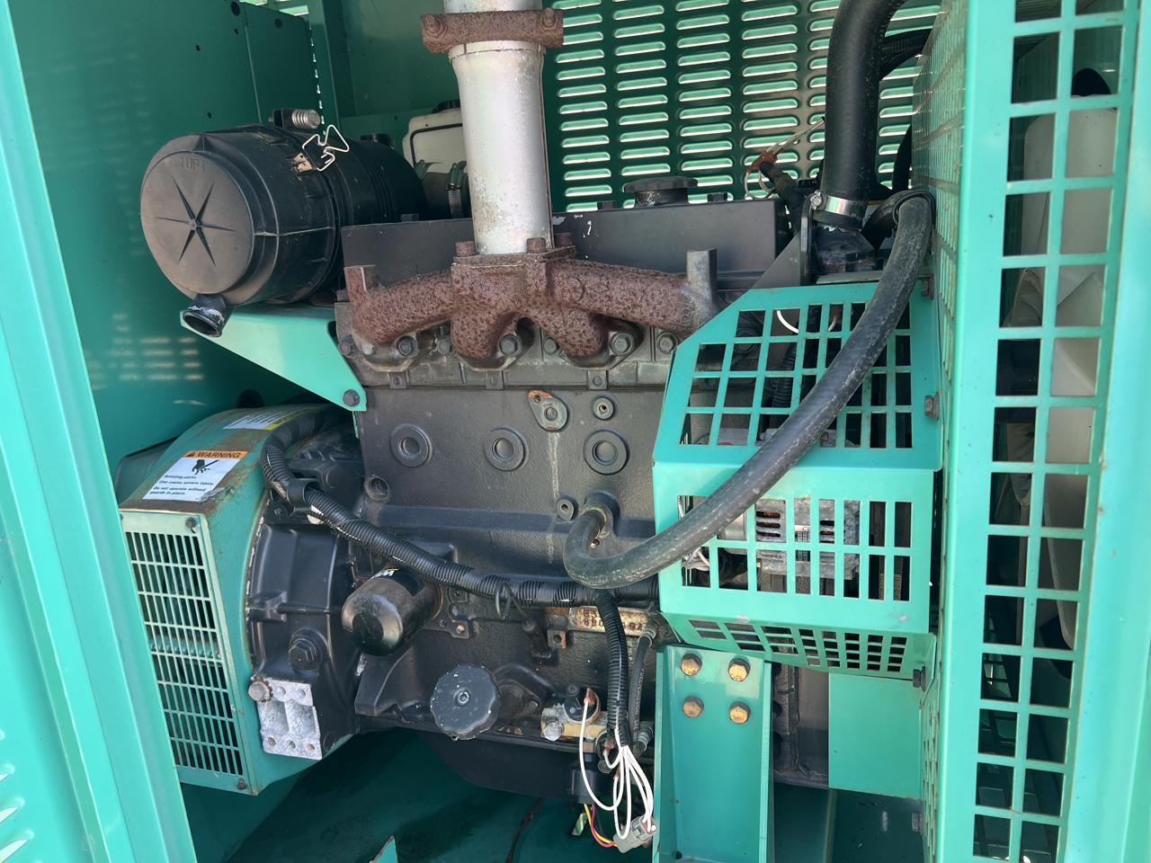 35 KW Cummins #DGGD-5566881, Diesel Generator Set, 120/240 Volts, 1800 RPM, circuit breaker, 1PH/3PH, 451 - Image 6