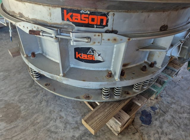 60" Kason, Single Deck Vibrating Screen, Stainless Steel - Image 1
