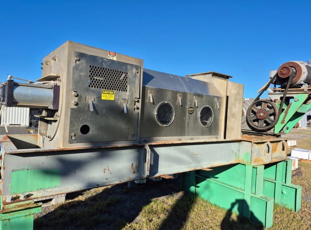 Vincent #VP-16, Dewatering Screw Press, Stainless Steel, 16" screw diameter, 30 HP TechTop motor - Image 3