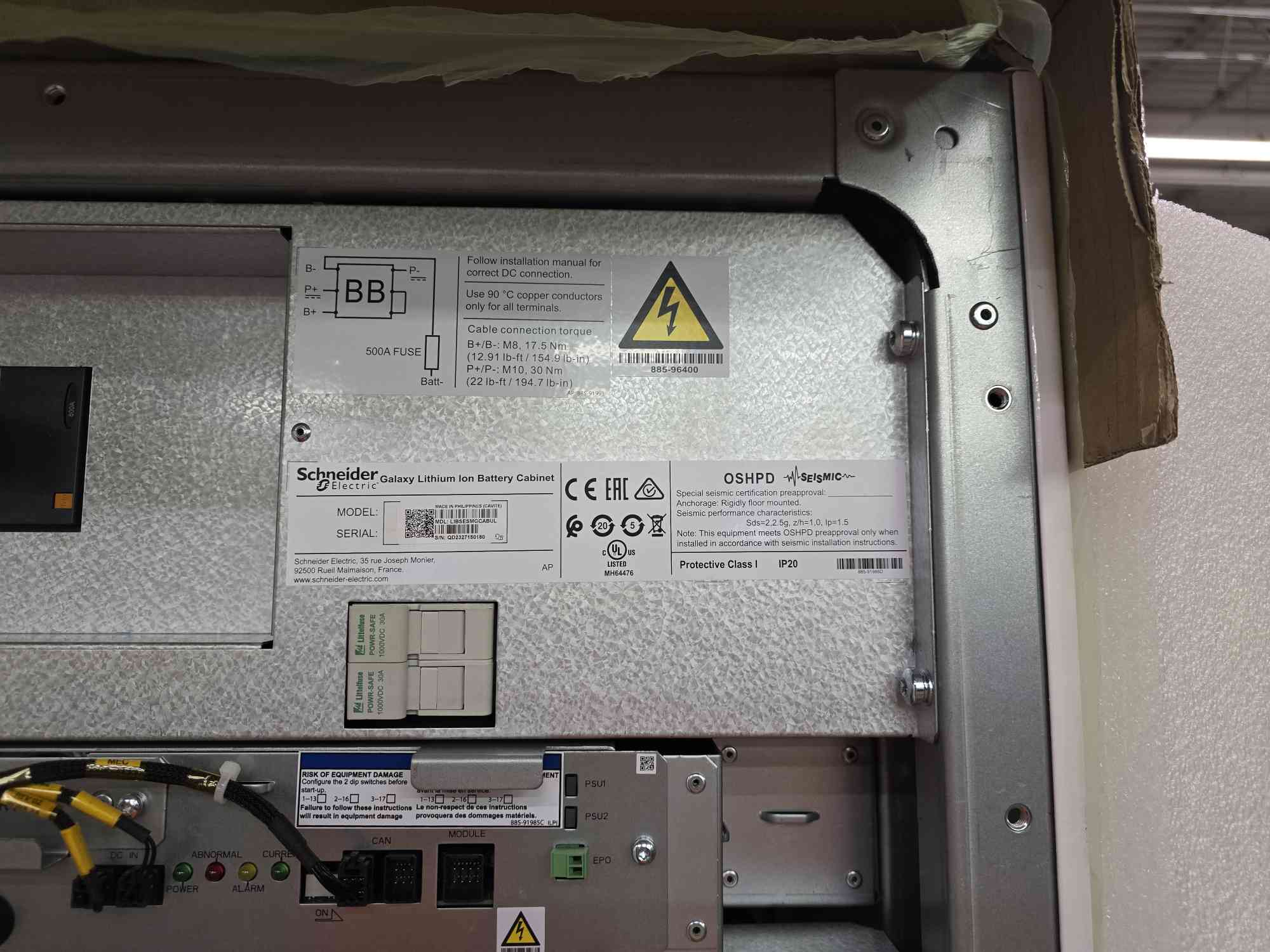 Schneider Electric #Galaxy, Lithium-ion Battery Cabinet, New (2 available) - Image 10