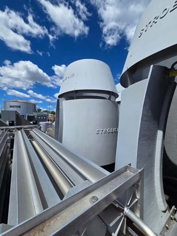 35000 CFM Strobic Air #Tri-Stack, Lab Exhaust Fan, 75 HP Baldor Super-E Motor, 460 V., New (4 available) - Image 6
