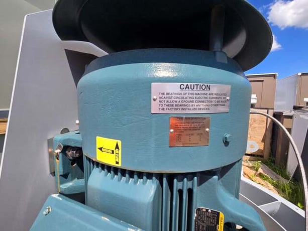 35000 CFM Strobic Air #Tri-Stack, Lab Exhaust Fan, 75 HP Baldor Super-E Motor, 460 V., New (4 available) - Image 9