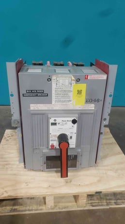 4000 Amp GE Power Break #TC4040SS, Circuit Breaker, 3 Pole, MicroVersaTrip MS-9, 480 Volts - Image 1