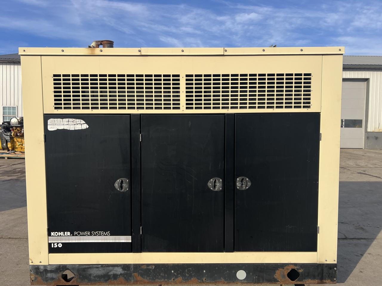 150 KW Kohler #150RZGB, Natural Gas / LP Generator Set, GM 8.1L Engine, 120/208 Volts, 1/3PH, 1520 Hrs, Skid - Image 1