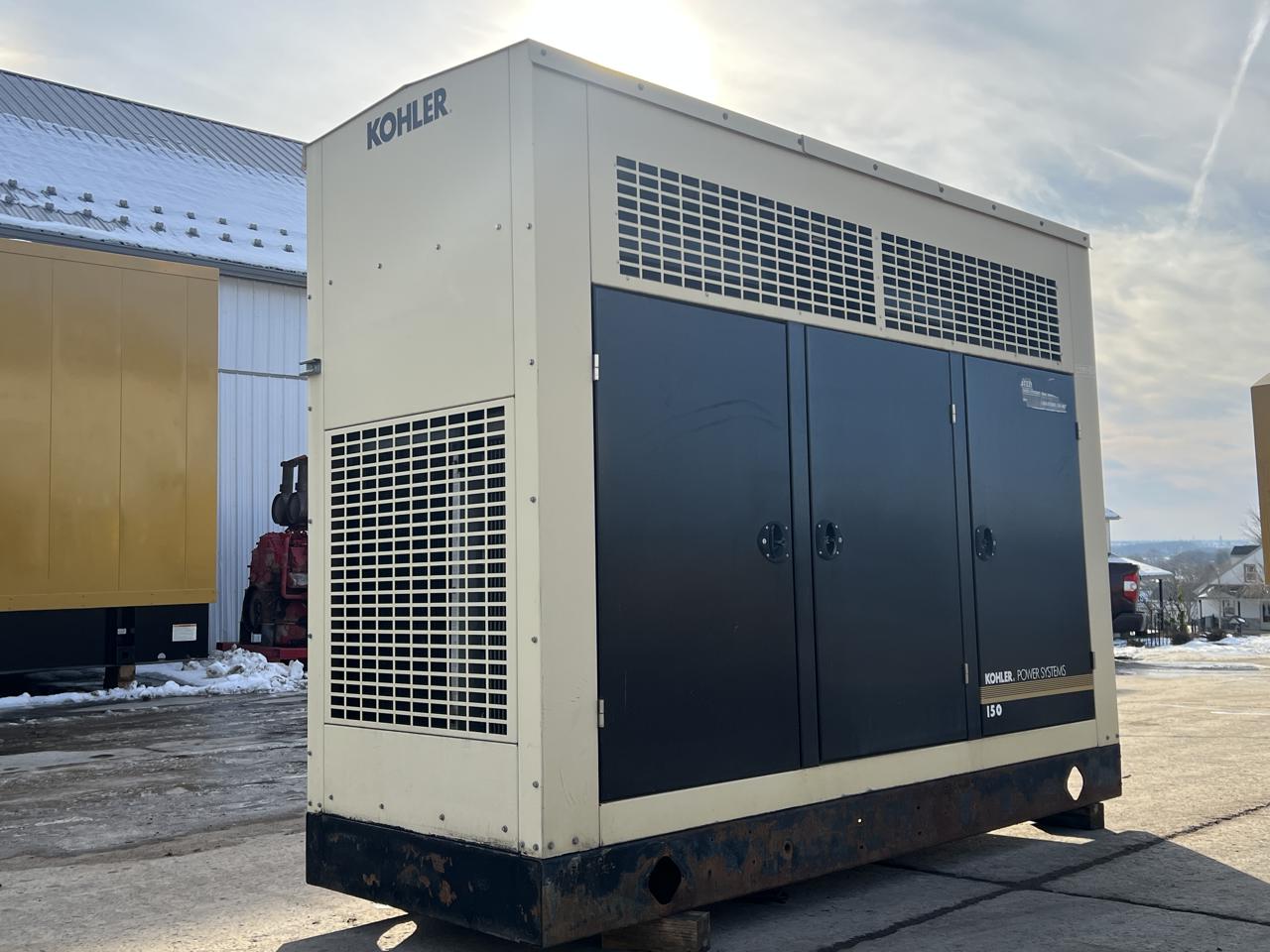 150 KW Kohler #150RZGB, Natural Gas / LP Generator Set, GM 8.1L Engine, 120/208 Volts, 1/3PH, 1520 Hrs, Skid - Image 5