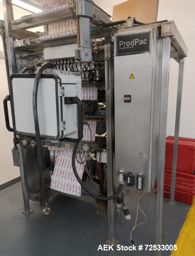 Prodo Pak #PV-215-CSW-10, Multi-Lane Liquid Form Fill Seal Machine, 10-Lane Sachet Packaging - Image 3