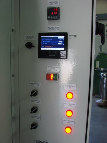 73" width x 72" H x 72" L Precision Quincy, Program Control, roll-in cart, like new, 650°F - Image 7