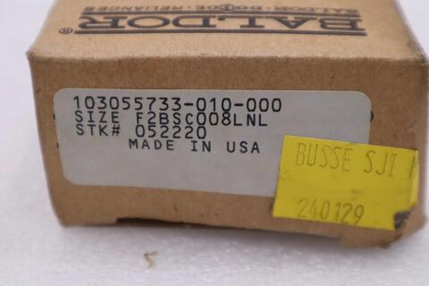 NEW Dodge F2B-SC-008L-NL 2-Bolt Flange Mount Bearing 052220 1/2" ID #H509A - Image 2