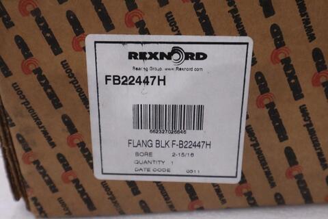 New Rexnord FB22447H 4 Bolt Round Roller Bearing STOCK GF-523 - Image 2