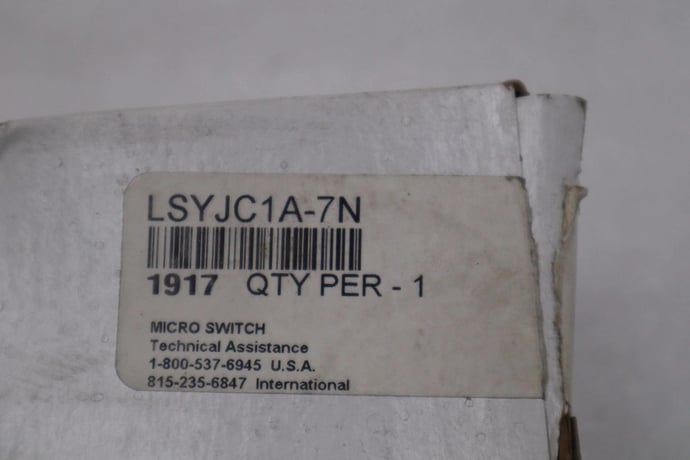 NEW OPEN BOX Honeywell LSYJC1A-7N MICRO LIMIT SWITCH STK GF145A - Image 2