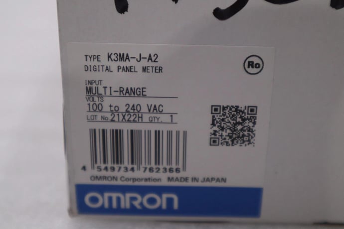 Omron K3MA-J-A2 Digital Panel Meter - NEW IN BOX - STOCK GF532A - Image 1