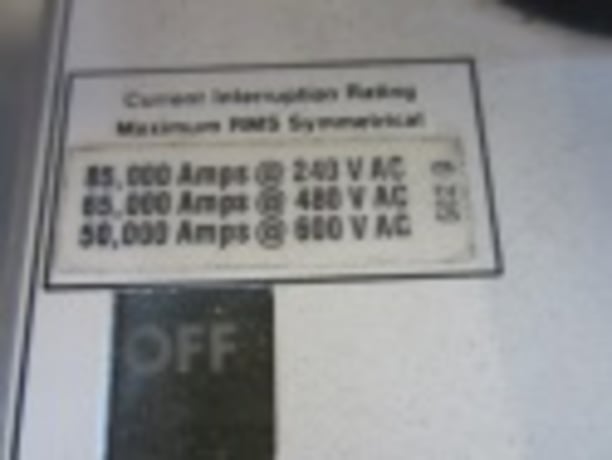 1600 Amps, General Electric, TP1616TTE1R, electrically operated, Fixed, 600 Volts, #IC5035 - Image 1