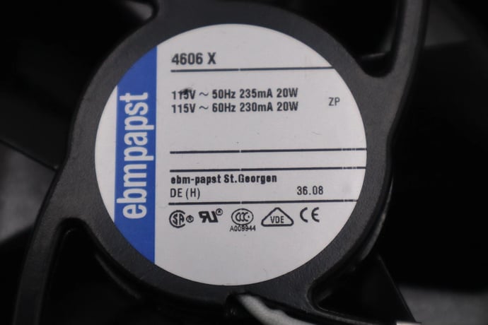 LOT OF 3 - Ebmpapst 4606 X Heavy Duty Fan 20W 115V - NEW - STOCK GF236A - Image 1