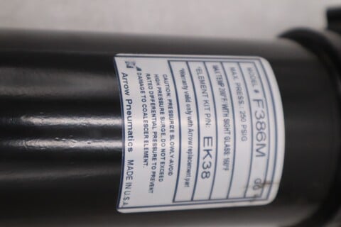 Arrow mid flow particulate filter 3/4" npt, 40mic, mb - stock gf216a - Image 3