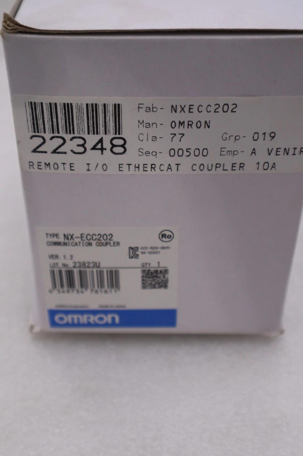 NX-ECC202 Omron Communication Coupler - NEW SEALED - STOCK GF534A - Image 1