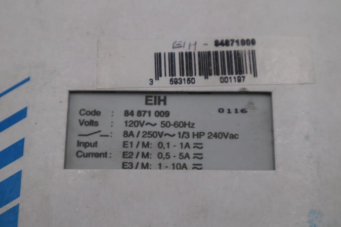 NEW Crouzet EIH 84 871 009 Current Control Relay STOCK L99C - Image 2