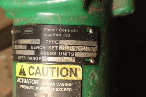 Fisher Control Valve Size 40 With 667 Pneumatic Actuator - Image 5