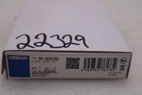 Omron nx-0d5256 dc digitaloutput controller - stock gf540a - Image 1